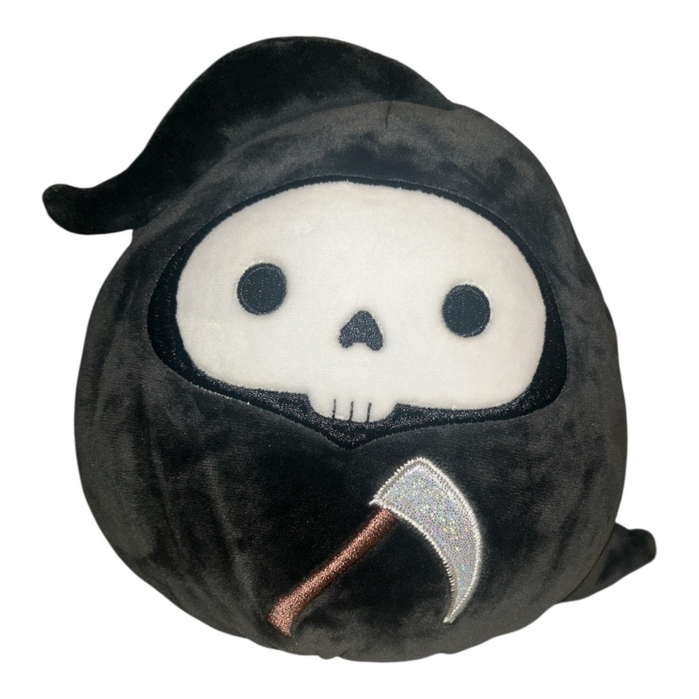 Squishmallows Otto the Grim Reaper 8” Plush 2022 Rare Halloween